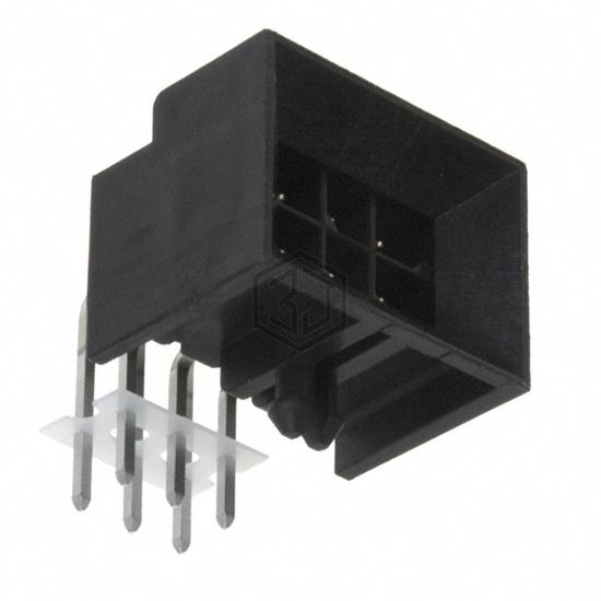 0444280602 - Molex - Rectangular Connectors - Headers, Male Pins