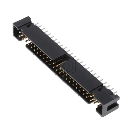 N2550-6002-RB - 3M - Rectangular Connectors - Headers, Male Pins