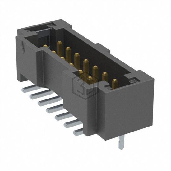 T2M-107-01-L-D-SM-WT-K-TR - Samtec Inc. - Rectangular Connectors - Headers, Male Pins