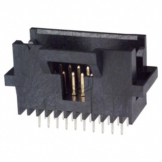 104068-1 - TE Connectivity AMP Connectors - Rectangular Connectors - Headers, Male Pins