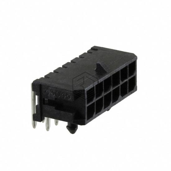 0430451202 - Molex - Rectangular Connectors - Headers, Male Pins