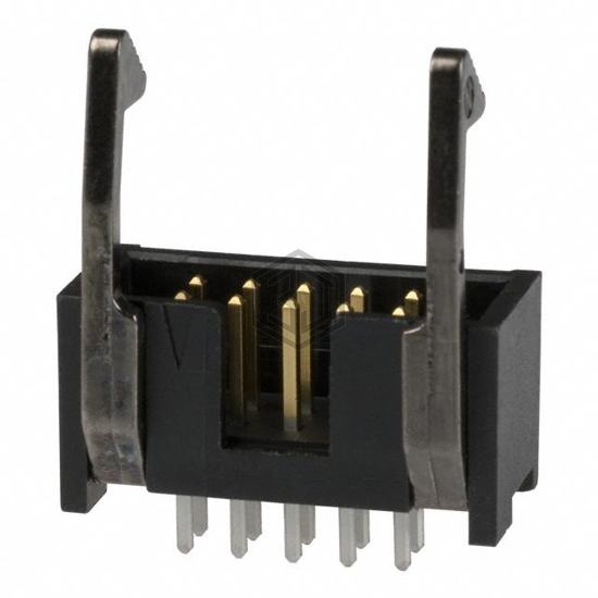 1761608-3 - TE Connectivity AMP Connectors - Rectangular Connectors - Headers, Male Pins