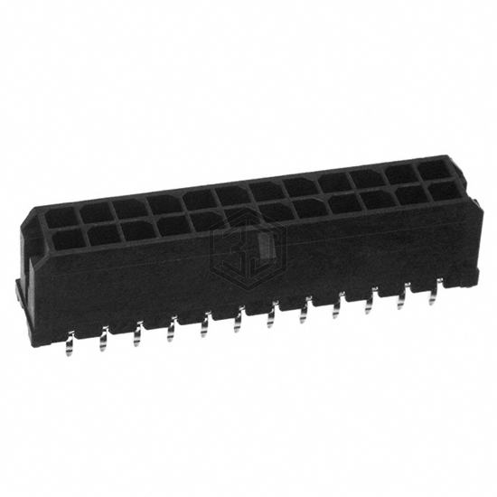 0430452412 - Molex - Rectangular Connectors - Headers, Male Pins