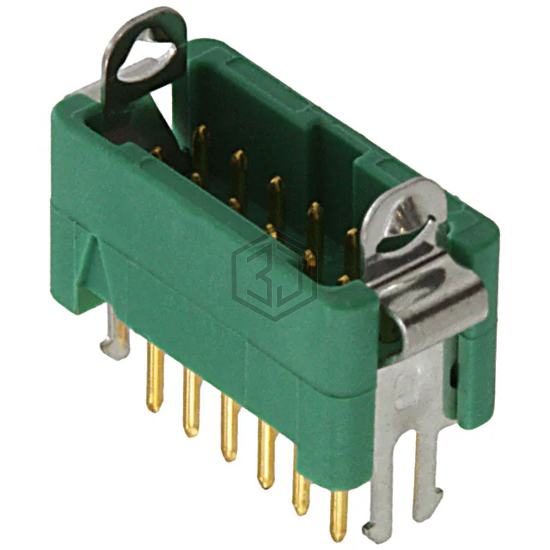 G125-MV11205L1P - Harwin Inc. - Rectangular Connectors - Headers, Male Pins