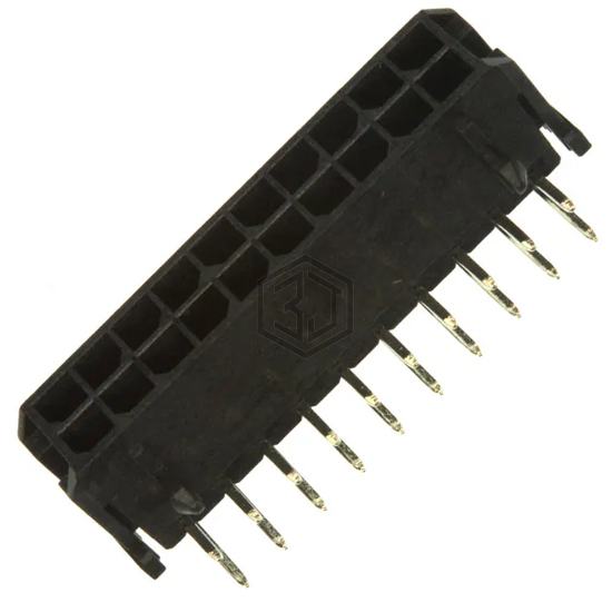 0430452001 - Molex - Rectangular Connectors - Headers, Male Pins