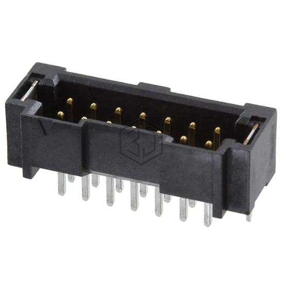 T2M-107-01-L-D-TH-WT - Samtec Inc. - Rectangular Connectors - Headers, Male Pins