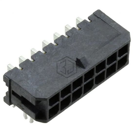 0430451421 - Molex - Rectangular Connectors - Headers, Male Pins