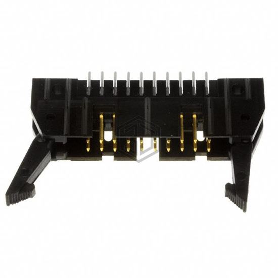 102321-4 - TE Connectivity AMP Connectors - Rectangular Connectors - Headers, Male Pins