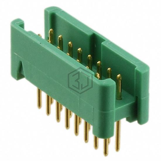 G125-MV11605L0P - Harwin Inc. - Rectangular Connectors - Headers, Male Pins