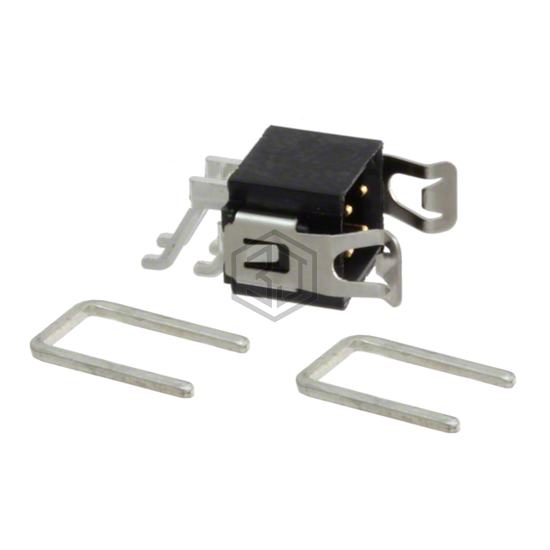 M80-6660442 - Harwin Inc. - Rectangular Connectors - Headers, Male Pins