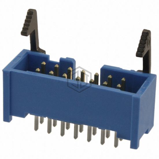 2-1761608-5 - TE Connectivity AMP Connectors - Rectangular Connectors - Headers, Male Pins