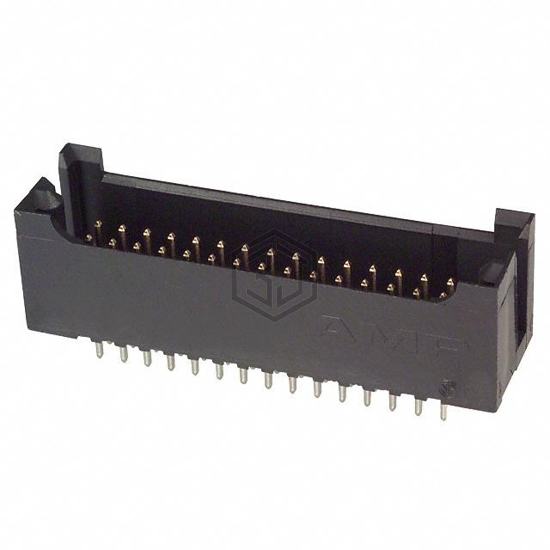 6-102692-7 - TE Connectivity AMP Connectors - Rectangular Connectors - Headers, Male Pins