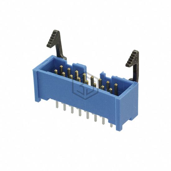 2-1761608-6 - TE Connectivity AMP Connectors - Rectangular Connectors - Headers, Male Pins