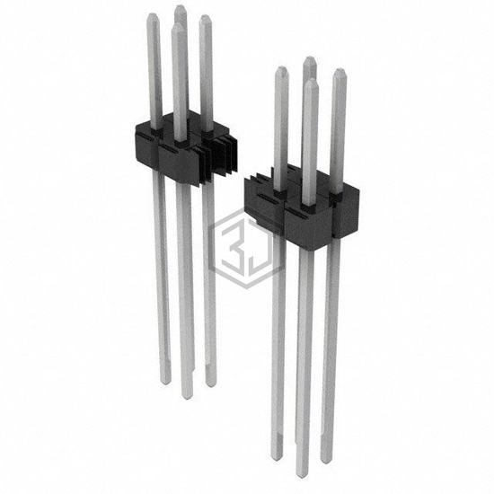 929710-06-36-RK - 3M - Rectangular Connectors - Headers, Male Pins