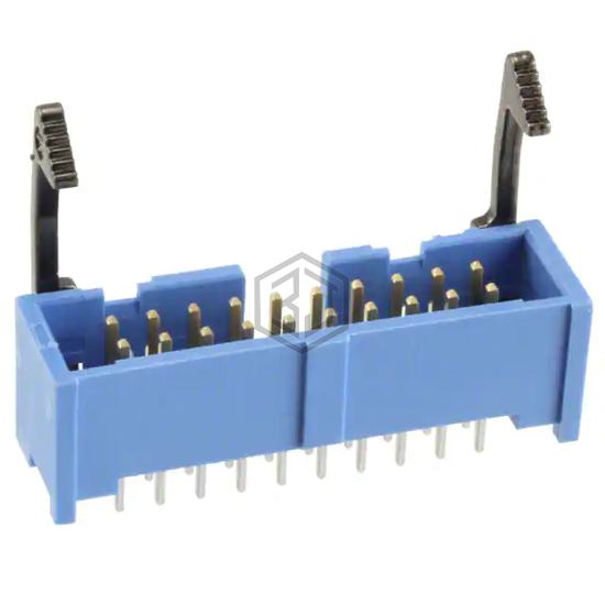 2-1761606-7 - TE Connectivity AMP Connectors - Rectangular Connectors - Headers, Male Pins