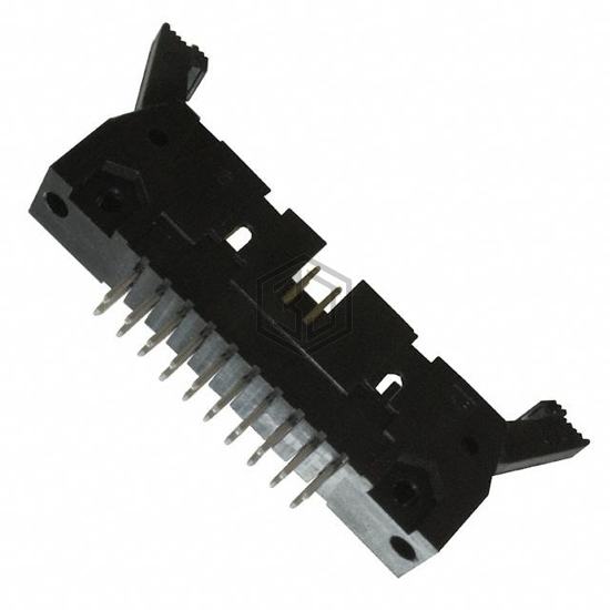 5499374-4 - TE Connectivity AMP Connectors - Rectangular Connectors - Headers, Male Pins