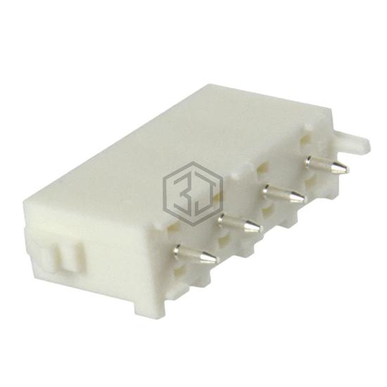 194010-1 - TE Connectivity AMP Connectors - Rectangular Connectors - Headers, Male Pins