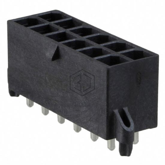 1720650012 - Molex - Rectangular Connectors - Headers, Male Pins