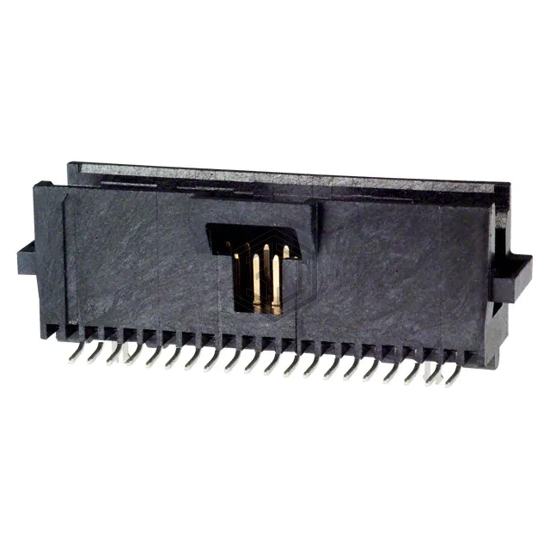 104549-6 - TE Connectivity AMP Connectors - Rectangular Connectors - Headers, Male Pins