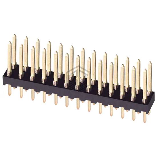 87215-9 - TE Connectivity AMP Connectors - Rectangular Connectors - Headers, Male Pins