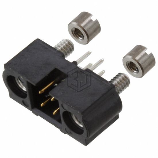M80-5100442 - Harwin Inc. - Rectangular Connectors - Headers, Male Pins