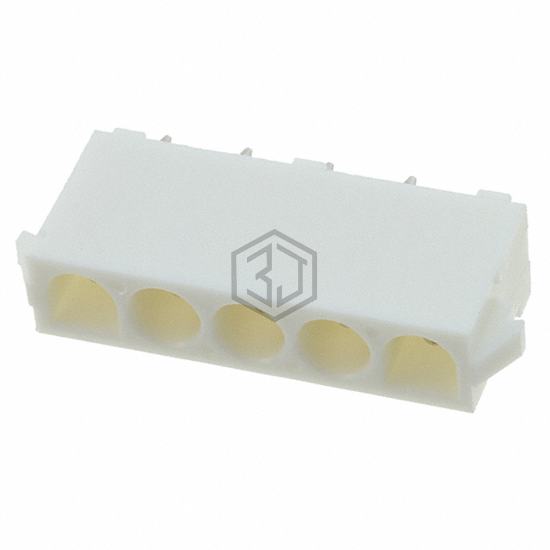 194018-1 - TE Connectivity AMP Connectors - Rectangular Connectors - Headers, Male Pins