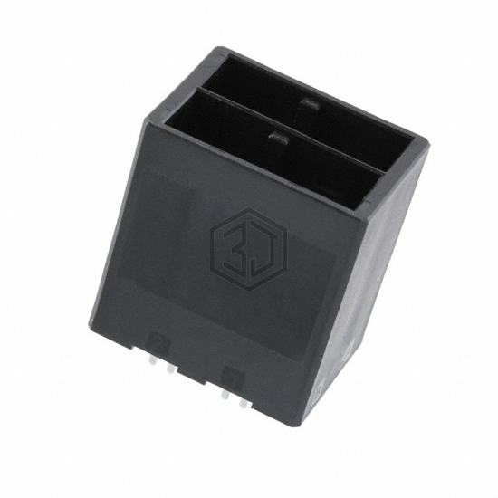1-1981458-6 - TE Connectivity AMP Connectors - Rectangular Connectors - Headers, Male Pins