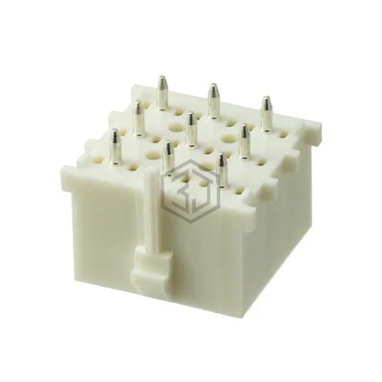 194012-1 - TE Connectivity AMP Connectors - Rectangular Connectors - Headers, Male Pins