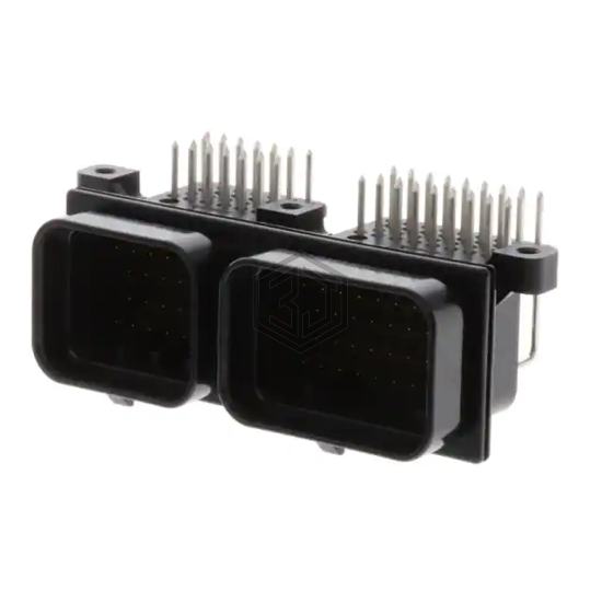 6473427-1 - TE Connectivity AMP Connectors - Rectangular Connectors - Headers, Male Pins