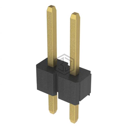PH1-02-UA - Adam Tech - Rectangular Connectors - Headers, Male Pins
