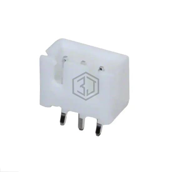 25SH-B-03-TS - Adam Tech - Rectangular Connectors - Headers, Male Pins