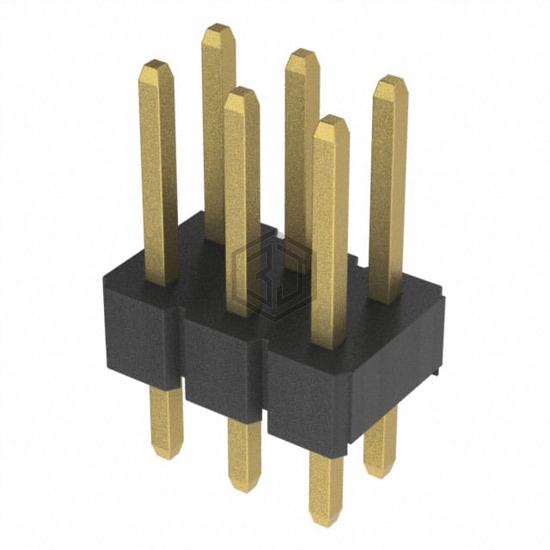 PH2-06-UA - Adam Tech - Rectangular Connectors - Headers, Male Pins