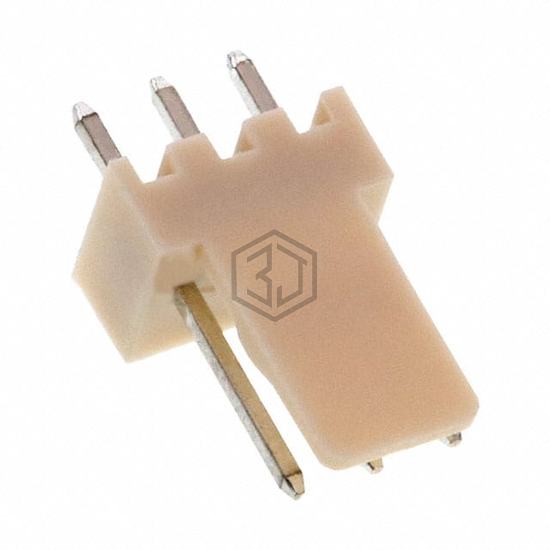 LHA-03-TS - Adam Tech - Rectangular Connectors - Headers, Male Pins