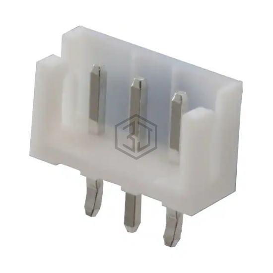25SH-C-03-TS - Adam Tech - Rectangular Connectors - Headers, Male Pins