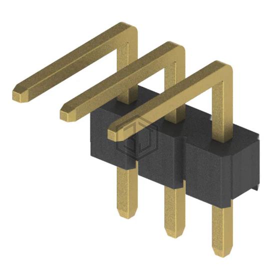 PH1RA-03-UA - Adam Tech - Rectangular Connectors - Headers, Male Pins