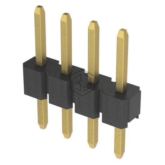 2PH1-04-UA - Adam Tech - Rectangular Connectors - Headers, Male Pins