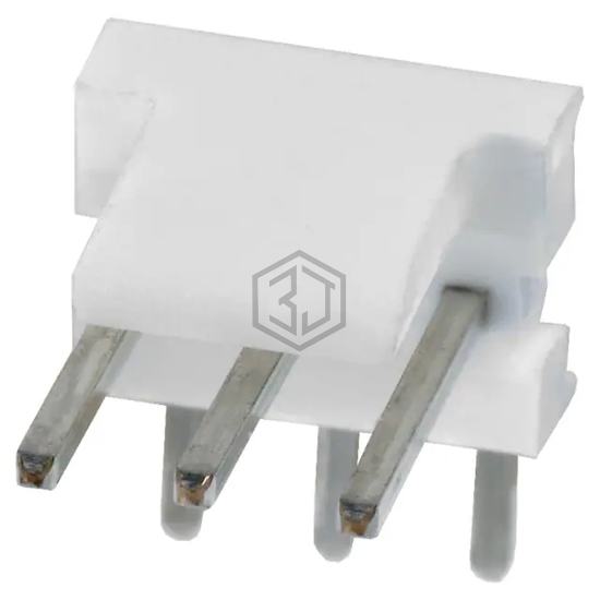 640455-3 - TE Connectivity AMP Connectors - Rectangular Connectors - Headers, Male Pins