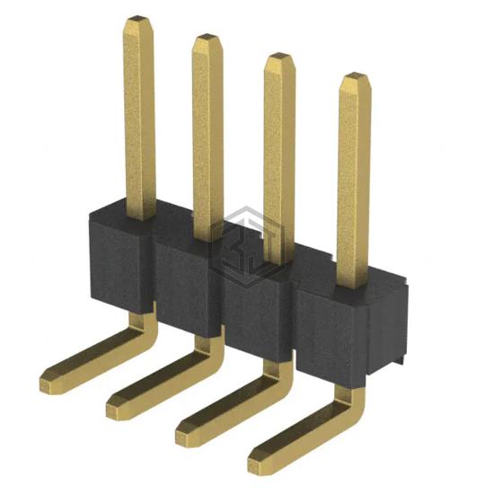 PH1RB-04-UA - Adam Tech - Rectangular Connectors - Headers, Male Pins