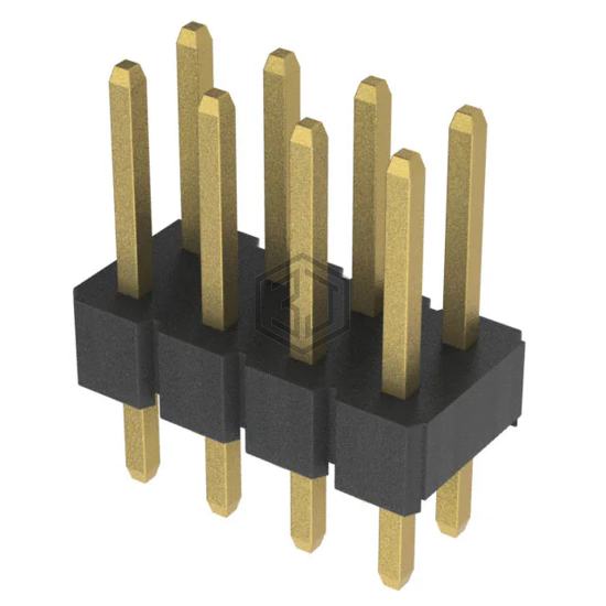 PH2-08-UA - Adam Tech - Rectangular Connectors - Headers, Male Pins