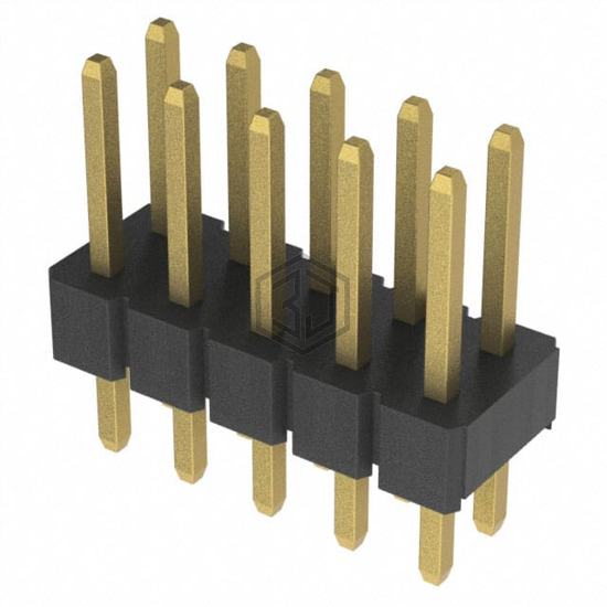 PH2-10-UA - Adam Tech - Rectangular Connectors - Headers, Male Pins