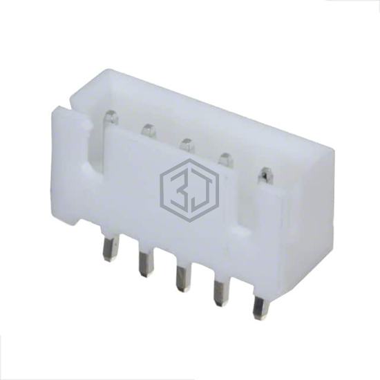 25SH-B-05-TS - Adam Tech - Rectangular Connectors - Headers, Male Pins