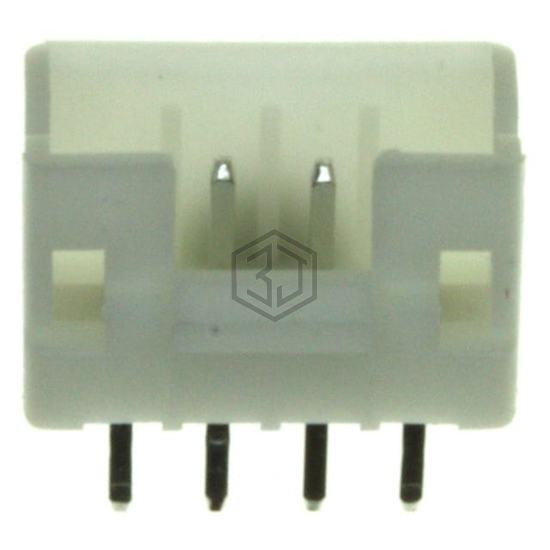 1735446-4 - TE Connectivity AMP Connectors - Rectangular Connectors - Headers, Male Pins