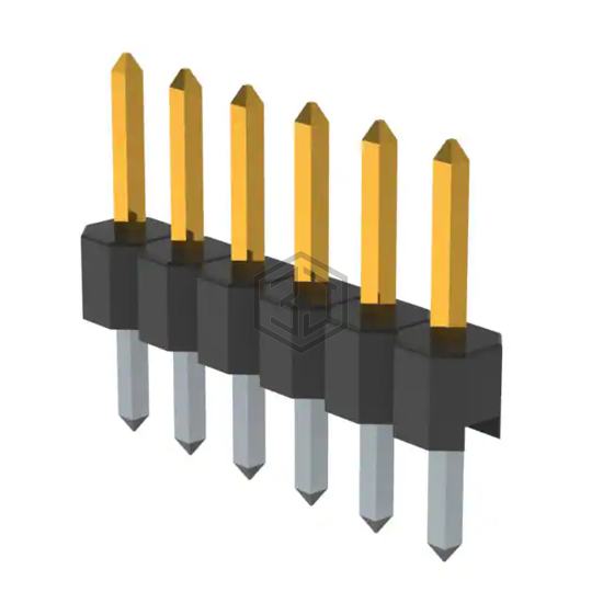 PR20C06VBNN - METZ CONNECT USA Inc. - Rectangular Connectors - Headers, Male Pins