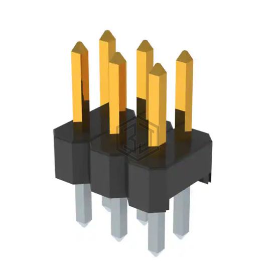 PR20C03VBDN - METZ CONNECT USA Inc. - Rectangular Connectors - Headers, Male Pins