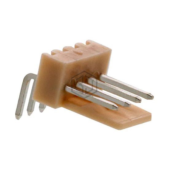 LHA-04-TRB - Adam Tech - Rectangular Connectors - Headers, Male Pins