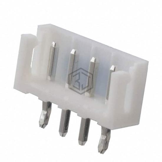 25SH-C-04-TS - Adam Tech - Rectangular Connectors - Headers, Male Pins