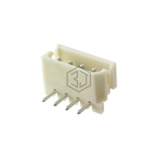 25SH-E-04-TR - Adam Tech - Rectangular Connectors - Headers, Male Pins
