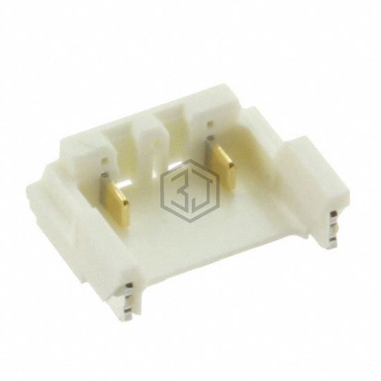 BM02(3)B-ADHSS-GAN-ETB(LF)(SN) - JST Sales America Inc. - Rectangular Connectors - Headers, Male Pins