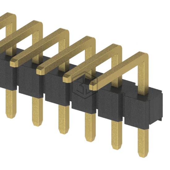 PH1RA-16-UA - Adam Tech - Rectangular Connectors - Headers, Male Pins