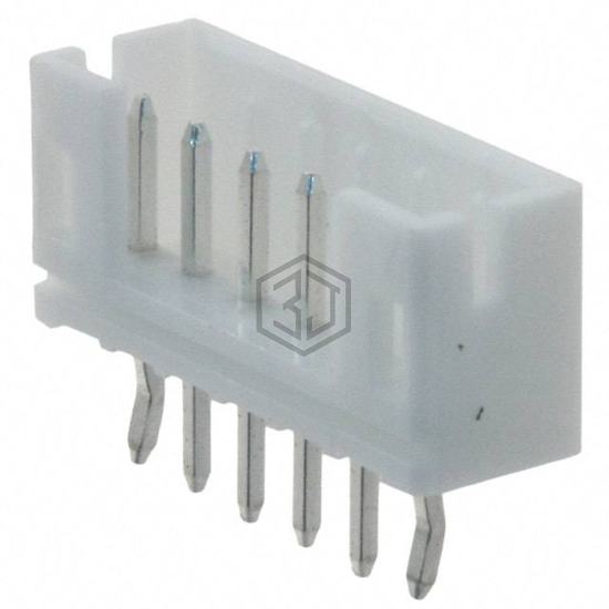 SWR201-NRTN-S06-SA-WH - Sullins Connector Solutions - Rectangular Connectors - Headers, Male Pins